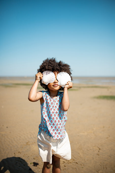 Kaia Vest Top - Wild Bloom