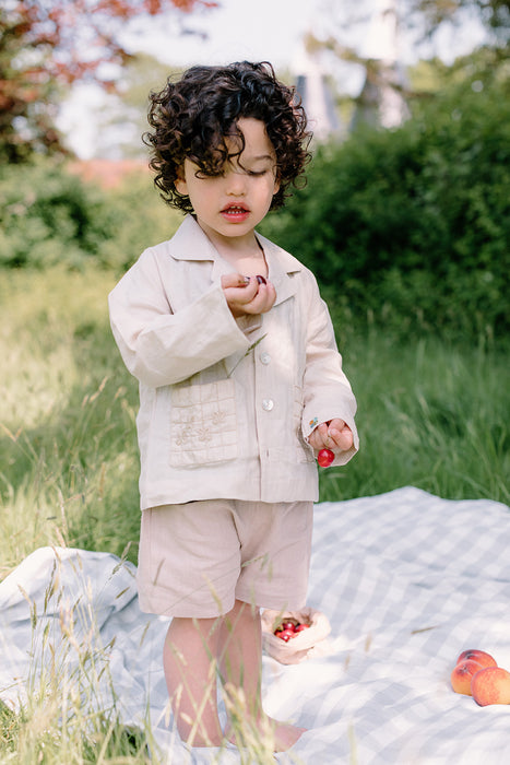 Nala Drawstring Shorts - Sand