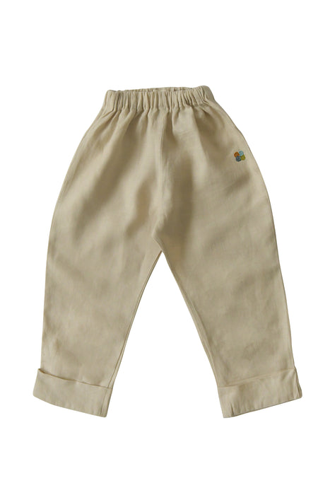 Bay Elasticated Waist Trousers - Sand