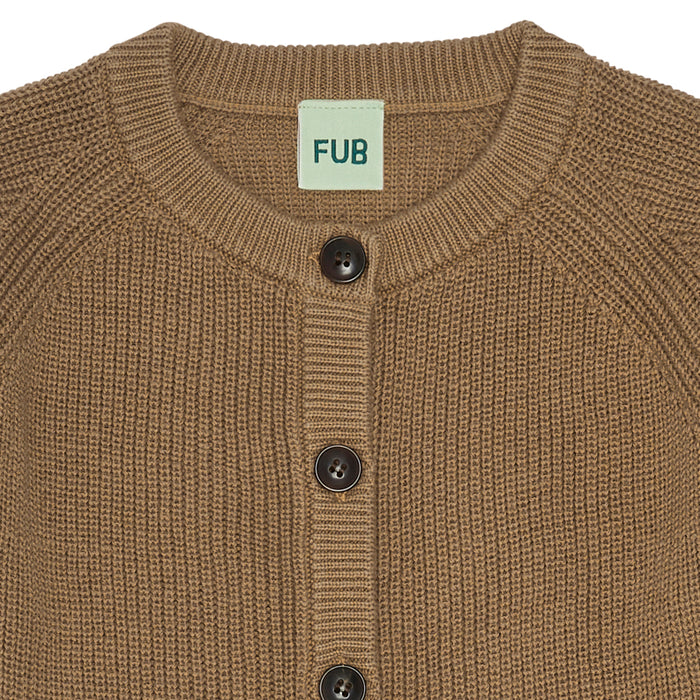 FUB Baby Rib Cardigan