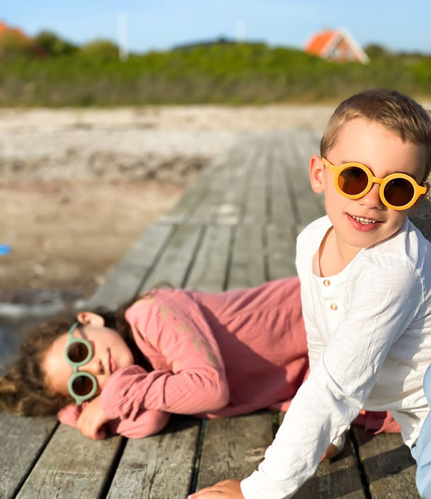 Grench & co  Kids Sunglasses - Golden