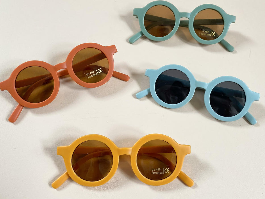 Grench & co  Kids Sunglasses - Golden