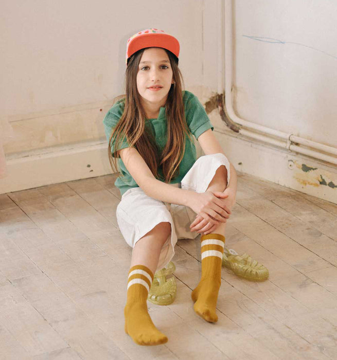 Collégien Kids Varsity Sport Socks - Mustard