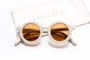 kids white sunglasses