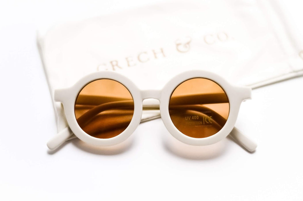 kids white sunglasses