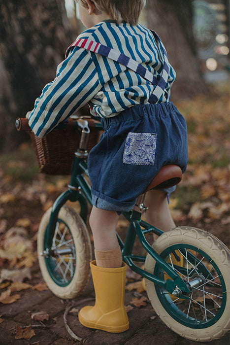 Fin Shirt Top - Blue Stripes